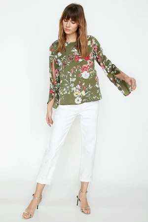 Koton Blouse - Khaki - Regular fit