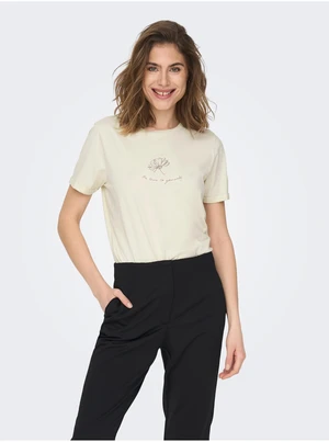 Cream T-shirt JDY Amy - Women