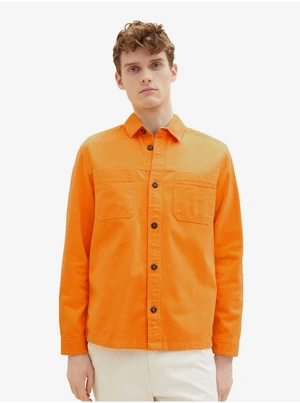 Orange Men's Shirt Tom Tailor - Men