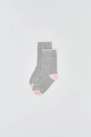 Dagi Gray Melange Socks