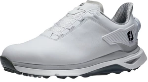 Footjoy PRO SLX Mens Golf Shoes White/Grey/Grey Boa 43 Pánske golfové topánky