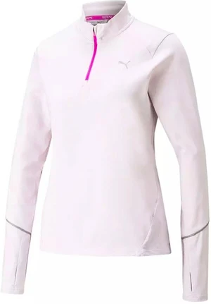 Puma Run 5K Knit 1/2 Zip Lavender Fog Women's Sweatshirt