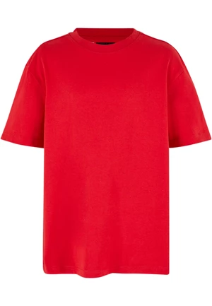 Children's T-shirt Heavy Oversize - red