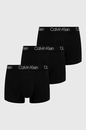 Boxerky Calvin Klein Underwear pánské, černá barva, 000NB2970A