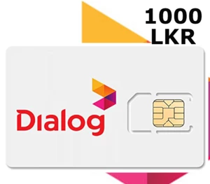 Dialog 1000 LKR Mobile Top-up LK