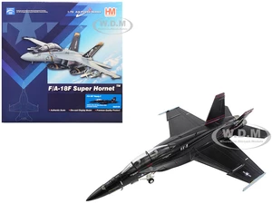 Boeing F/A-18F Super Hornet Fighter Aircraft "Vandy I VX-9" (2023) United States Navy (Unarmed Version) "Air Power Series" 1/72 Diecast Model by Hobb