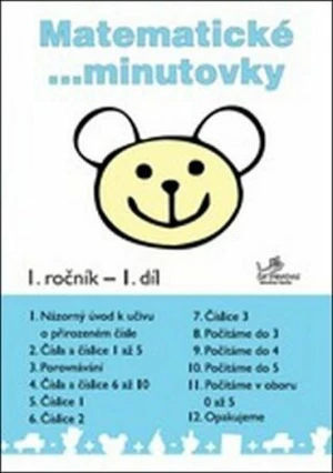 Matematické minutovky 1. ročník / 1. díl - Hana Mikulenková