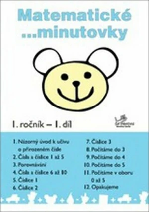 Matematické minutovky 1. ročník / 1. díl - Hana Mikulenková