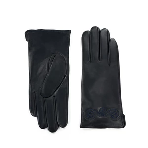 Art Of Polo Woman's Gloves rk23389-7 Navy Blue