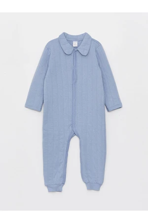 LC Waikiki Baby Collar Long Sleeve Baby Boy Rompers