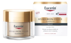 Eucerin HYALURON-FILLER + ELASTICITY nočný krém 50 ml