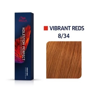 Wella Professionals Koleston Perfect Vibrant Reds profesionální permanentní barva na vlasy 8/34 60 ml