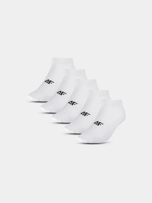 Chlapecké ponožky (5pack) 4F - bílé