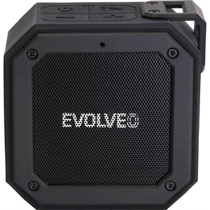 Prenosný reproduktor Evolveo Armor O1 čierny Přenosný reproduktor, výkon 12 W, hudba přes Bluetooth, slot pro microSD kartu, funkce TWS, odolnost IPX7