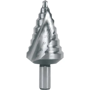 RUKO 101096 stupňovitý vrták  6 - 32 mm HSS Celková dĺžka 76 mm  kužeľový záhlbník 1 ks