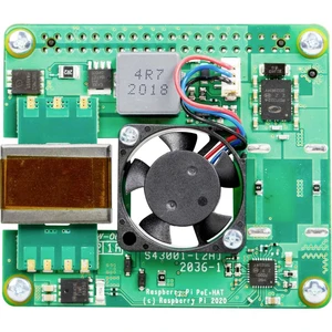 Raspberry Pi® PoE+ Hat Raspberry Pi® 3 B+, Raspberry Pi® 4 B