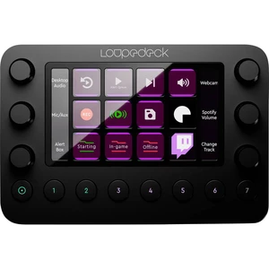 Loupedeck Loupedeck Live  Streamovacia doska   podsvietenie, LCD tlačidlá, Funkcia klávesovej skratky, Plne prispôsobite