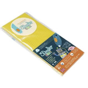 3Doodler 3DS-ECO04-YELLOW-24 Lemon Zest sada vlákien pre 3D tlačiarne elastické  1.75 mm 27 g žltá  24 ks