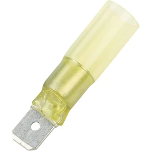 DSG Canusa 7935300102 faston konektor  Šírka zástrčky: 6.3 mm Hrúbka konektora: 0.8 mm 180 ° čiastočne izolované žltá 1