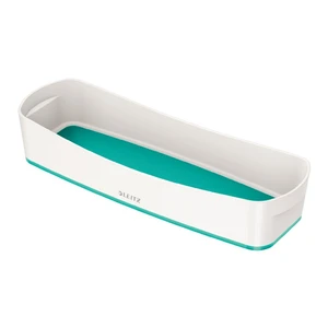 Bielo-tyrkysovomodrý stolový organizér Leitz MyBox, dĺžka 31 cm