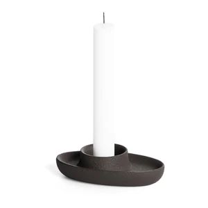 Čierny svietnik EMKO Aye Aye One Candle