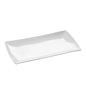 Biely porcelánový podnos Maxwell & Williams East Meets West, 30 x 17 cm