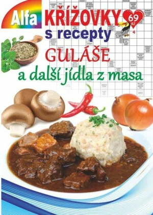 Křížovky s recepty 4/2021 - Guláše a jídla z masa