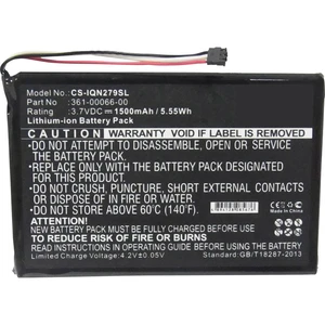 Beltrona akumulátor do navigačného zariadenia Náhrada za originálny akumulátor 361-00066-00 3.7 V 1500 mAh