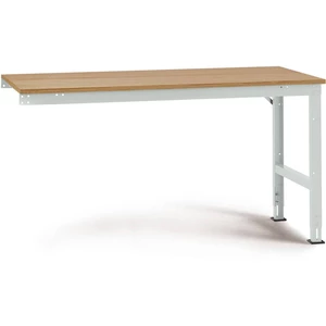 Manuflex AU6125.7035 UNIVERZÁLNY štandardný pracovný stôl s doskou z multiplexu, ŠxHxV = 2000 x 1000 x 760-870 mm  Farba