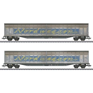 Märklin 048065 H0 sada 2 vozňov s posuvnými stenami, severných vozňov trans-vozňov