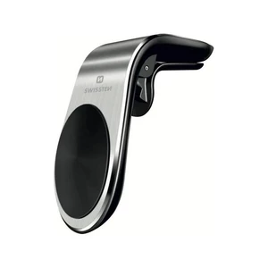Držiak na mobil Swissten S-Grip Easy Mount, do ventilace (65010701) strieborný držiak na mobilný telefón • do mriežky ventilácie • rotačný kĺb • 6 mag