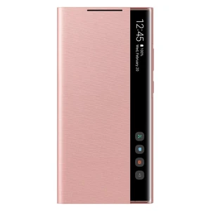 Tok Samsung Clear View Cover EF-ZN985CAE  Samsung Galaxy Note 20 Ultra 5G - N986B, Copper Brown