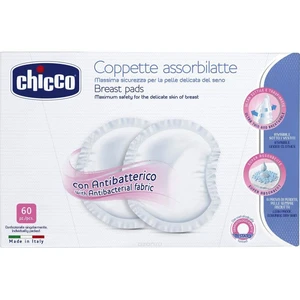 Chicco Tampóny do podprsenky antibakteriální 60 ks