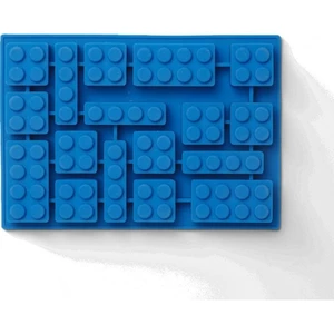 LEGO® silikonová forma na led modrá