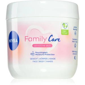 Nivea Family Care lehký hydratační krém na tvář, ruce a tělo 450 ml