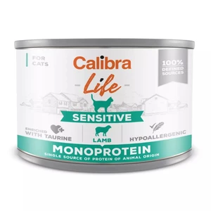 CALIBRA Life konzerva sensitive lamb pro kočky 200 g