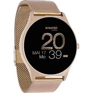 X-WATCH Joli XW PRO smart hodinky    ružovozlatá