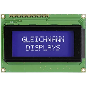 Gleichmann LCD displej  čierna žltozelená  (š x v x h) 87 x 60 x 13.6 mm GE-C1604A-YYH-JT / R