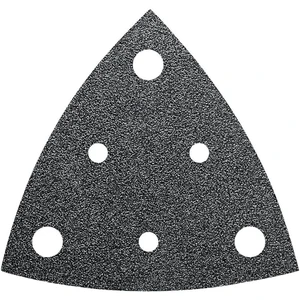 Fein  63717237010 brúsny papier pre delta brúsky na suchý zips, s otvormi Zrnitosť 60 Rohová miera 80 mm  35 ks