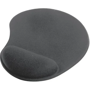 ednet Mauspad podložka pod myš s opierkou pod zápästie  čierna (š x v x h) 198 x 20 x 225 mm