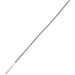 TRU COMPONENTS 1570172 opletenie / lanko LiY 1 x 0.14 mm² sivá 10 m