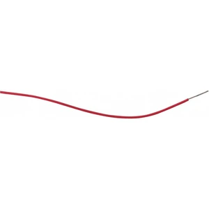 TRU COMPONENTS 1567026 opletenie / lanko LiYv 1 x 0.08 mm² červená 100 m