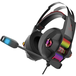 Berserker Gaming EIKTHYRNIR herný headset jack 3,5 mm, s USB káblový cez uši čierna stereo