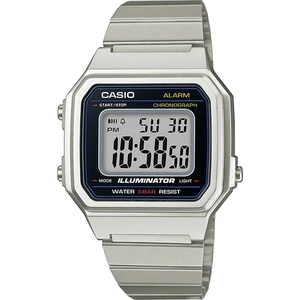 Casio Quartz náramkové hodinky B650WD-1AEF (d x š x v) 43.1 x 41.2 x 10.5 mm strieborná Materiál puzdra=Rezinát  Materiá