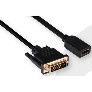 club3D CAC-1211 DVI adaptér [1x DVI-D zástrčka  - 1x HDMI zásuvka] čierna  2.00 m