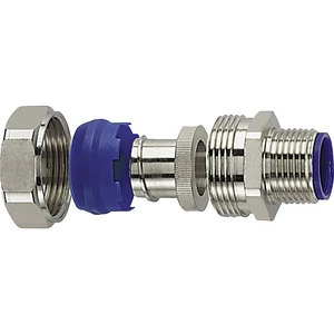 HellermannTyton 166-32211 LTS63-FMC-M63-NPB/PA6-ML hadicová spojka kov   rovná 1 ks