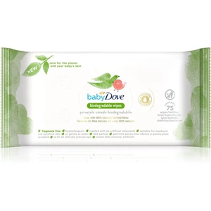 Dove Baby Biodegradable Wipes dětské jemné vlhčené ubrousky 75 ks