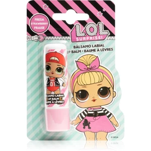 L.O.L. Surprise Lip Balm Strawberry balzám na rty s jahodovou příchutí 4 g