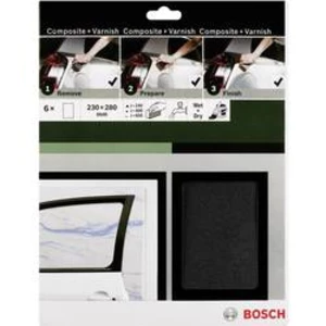 Sada ručního brusného papíru Bosch Accessories 2609256C47 Zrnitost 240, 400, 600, (d x š) 230 mm x 280 mm, 1 sada
