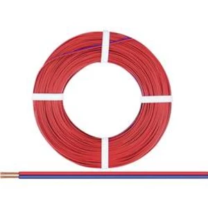 Lanko/ licna 218-02-25, 2 x 0.14 mm², červená, modrá, 25 m